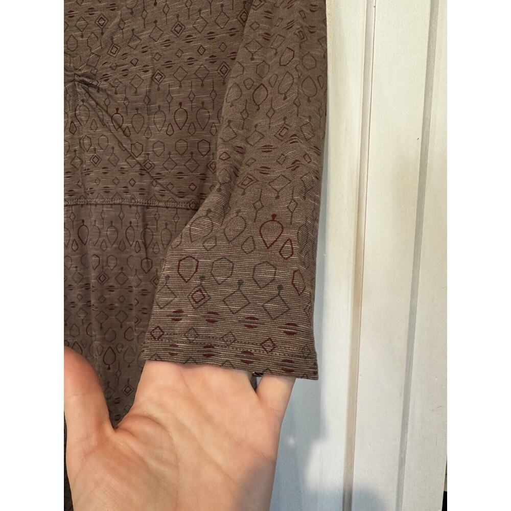 Toad & Co Rosalinda II Organic Cotton Comfort Easy Wear Dress Women's Size Small - Picture 4 of 11